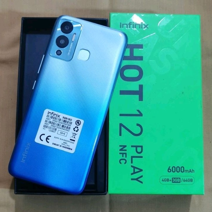 infinix hot 12 play 4/64gb nfc second