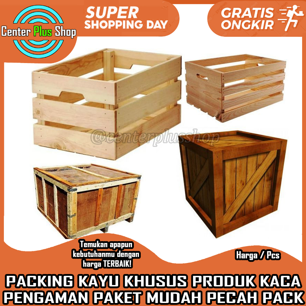 Packing Kayu Khusus Produk Kaca Barang Mudah Pecah Peti Boks Box Pengiriman Jendela Alumunium Alumin