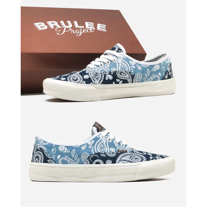 BRULEE.PROJECT AUTHENTIC - DENIM PAISLEY