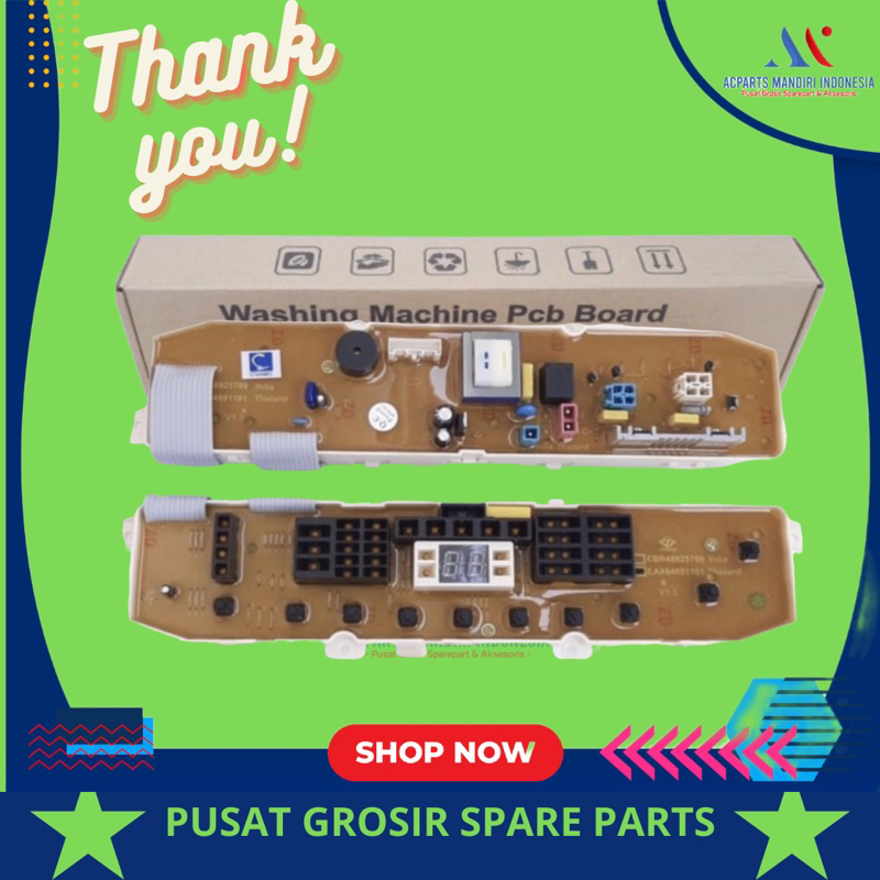 modul pcb mesin cuci LG WF-S8001CM TOP LOADING