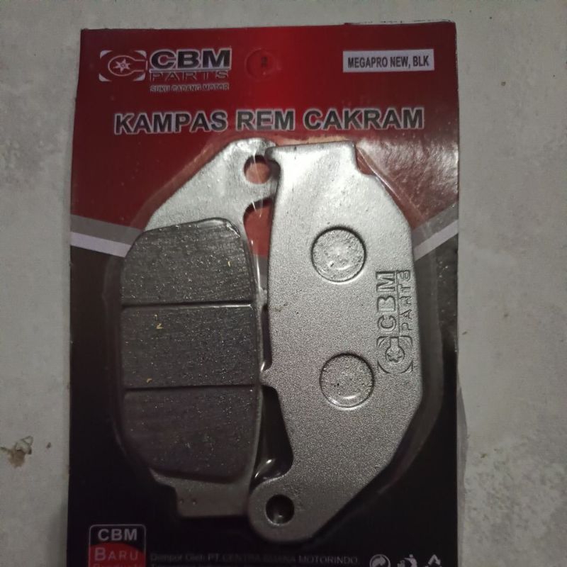 Disped/Kampas Rem Belakang/Dispad Mega Pro New/Tiger New/Verza/CB 150 rear (mono/rear)