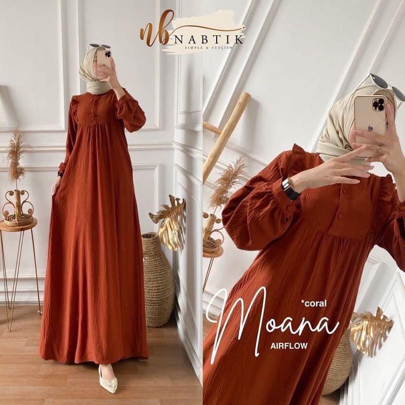 READY GAMIS MOANA CRINKLE / DRESS MOANA