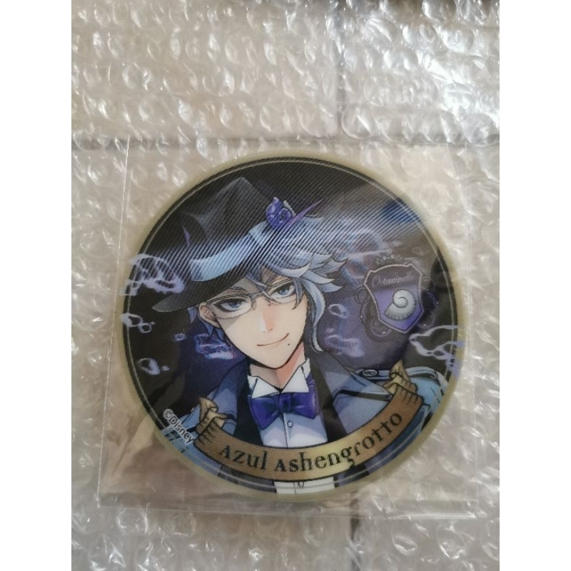 Disney Twisted Wonderland Hologram Rubber Coaster - Azul