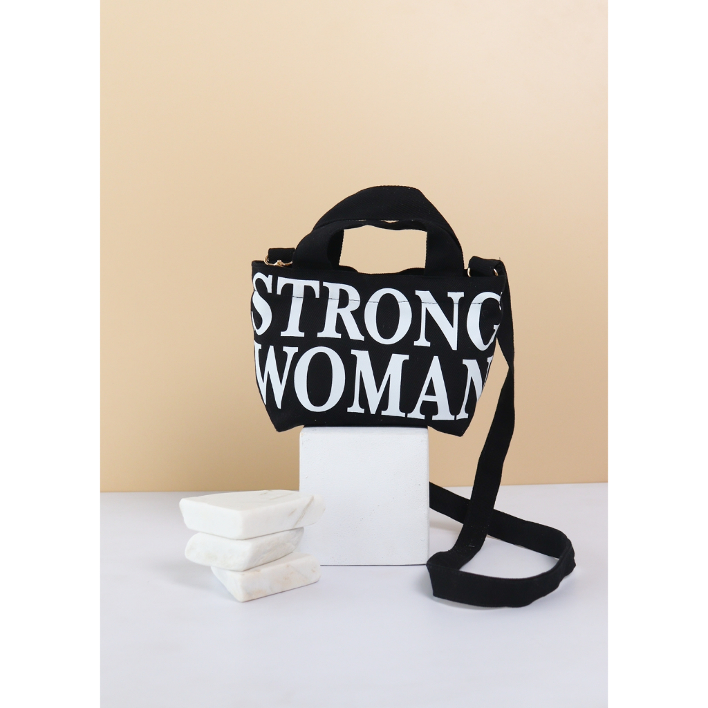 Gentle Woman Sling Bag size S - Strong Woman Bag - Elaine Bag - Tote Bag Strong Woman