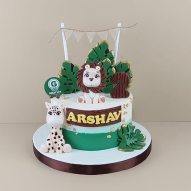 

ANIMALS UK 15CM / KUE ULANG TAHUN