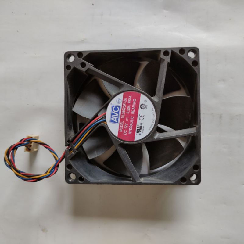 FAN DC 12VDC 8CM 50A FAN DC 4PIN HIGH SPEED