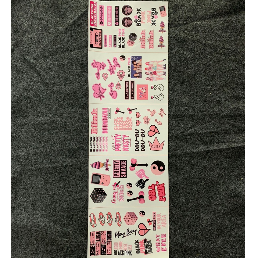 

STIKER CASE 75 PCS Blackpink ANTI AIR UNTUK LAPTOP CASE TUMBLER KOPER HP STICKER BLACKPINK 101016