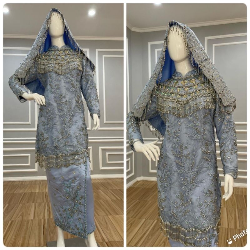 TERLARIS KEBAYA KOTO GADANG MEWAH PREMIUM BEREKOR MODERN//KOTO GADANG ADAT MINANG//MELAYU MODREN