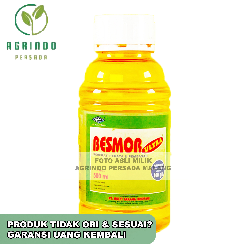 Besmor Ultra 600SL 500 ml Perekat Pembasah Penembus Besmor | Perekat Besmor | Besmor 500ml | Besmor Ultra 500ml