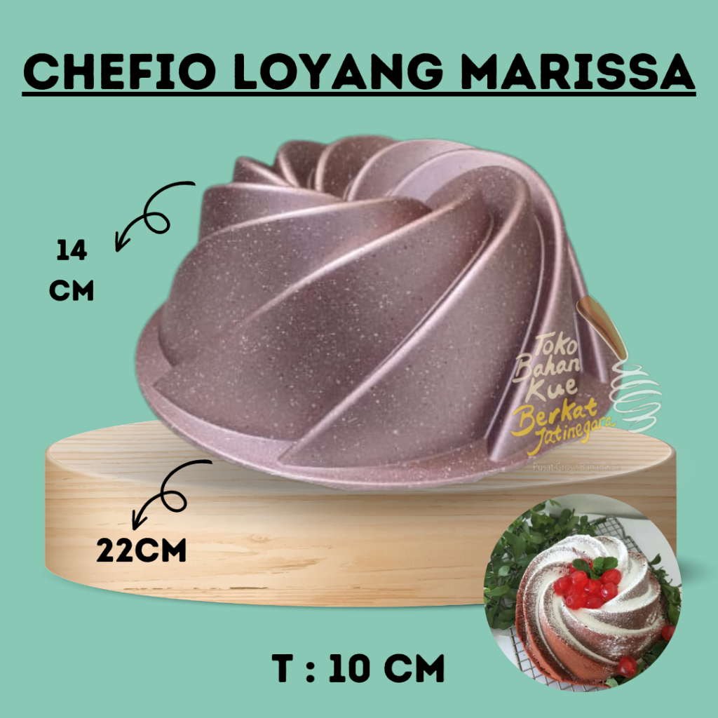 CHEFIO LOYANG PREMIUM / LOYANG PREMIUM ANTI LENGKET/ PCS