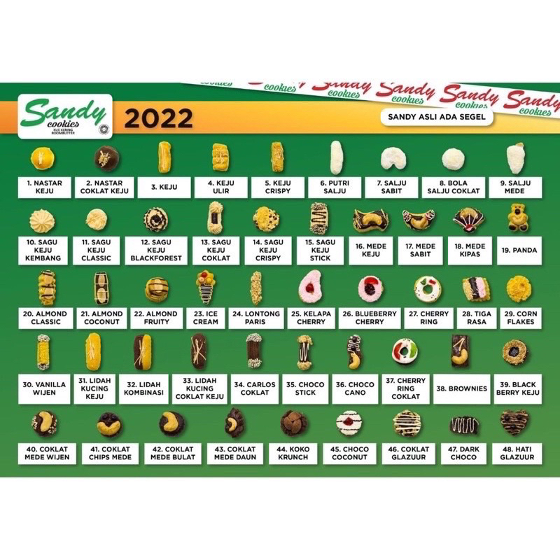 SANDY COOKIES TOPLES BESAR 4 KG (HARGA GROSIR) KUE JAKARTA (PO 1 MINGGU)