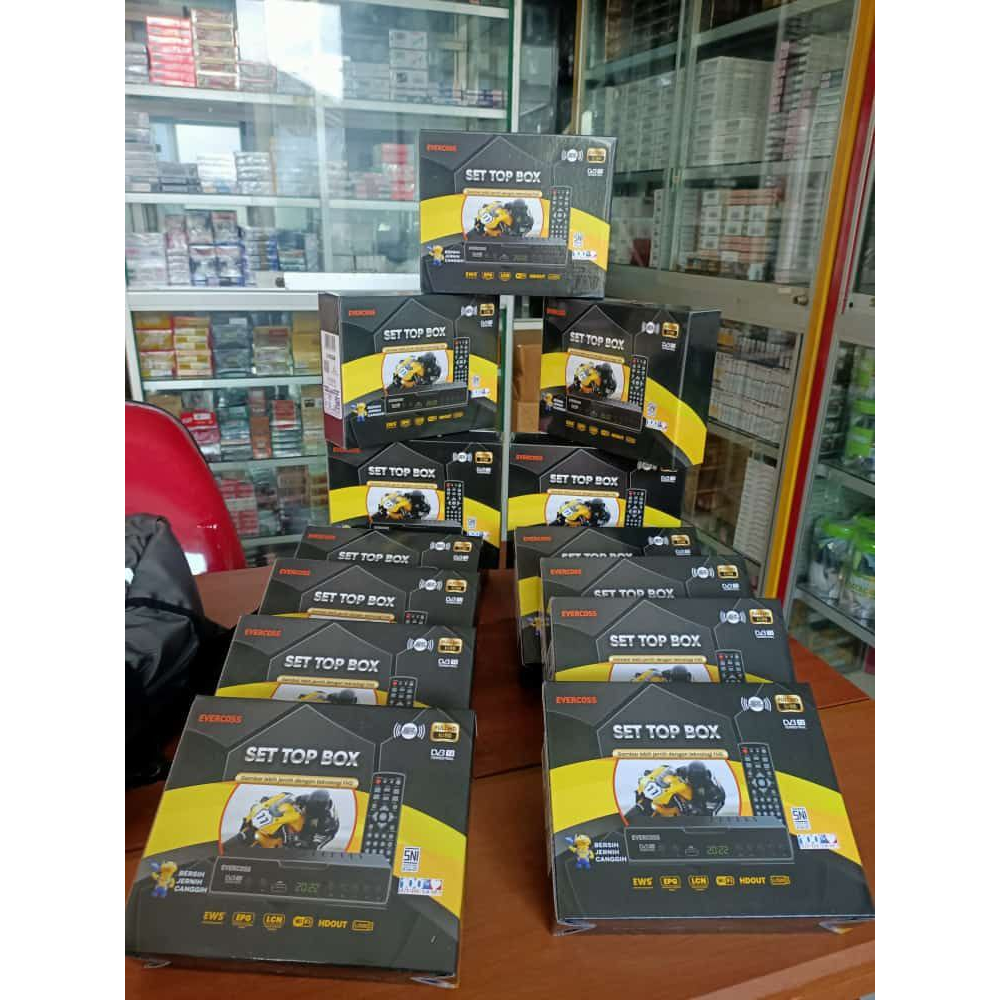 STB EVERCOSS DVB T2