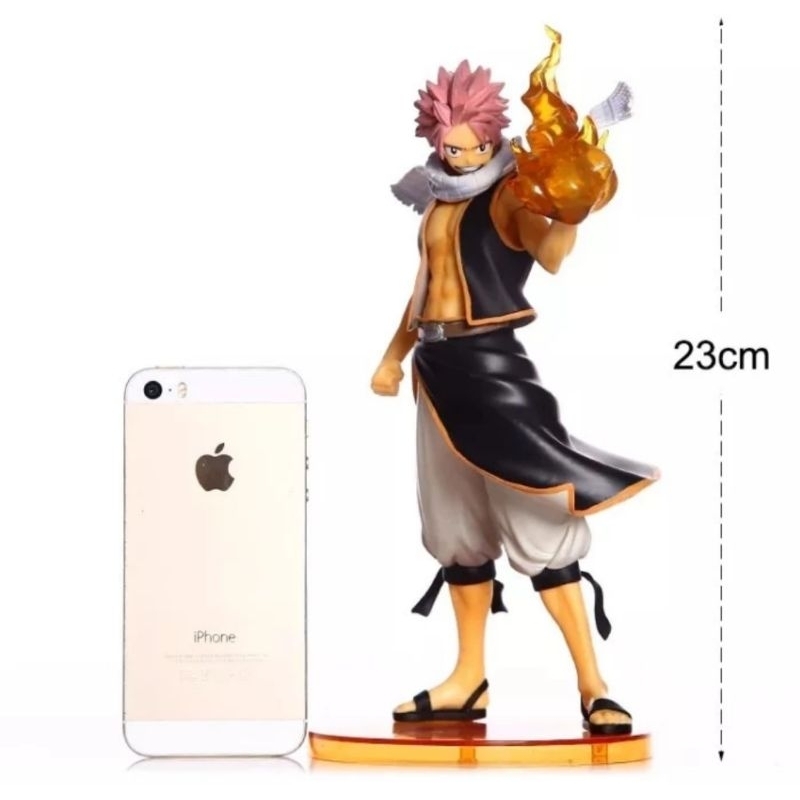 ACTION FIGURE FAIRY TAIL PAJANGAN KOKEKSI FIGURE NATSU DRAGNEED