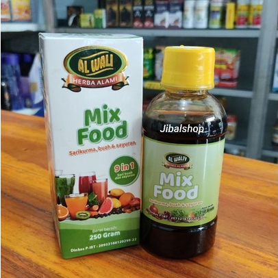 

MIX FOOD Alwali Suplemen Herbal 9 in 1 Sari Buah Sayuran Herbal