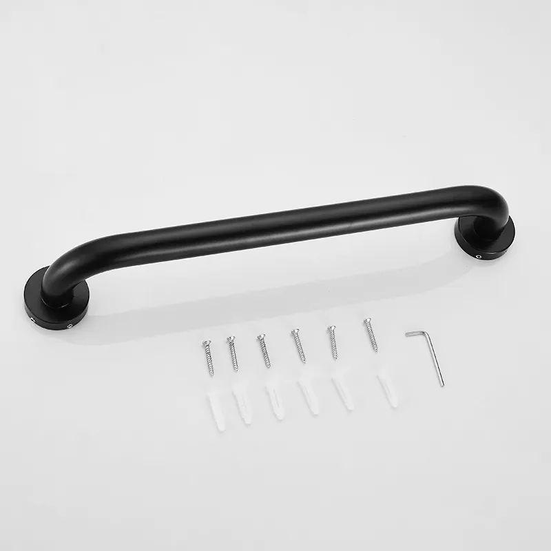 Pegangan Kamar Mandi Stainless Hitam Grab Bar Black 30 - 60 Cm