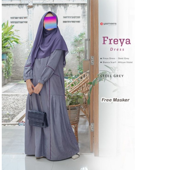 Gamis Freya Dress By Yasmeera