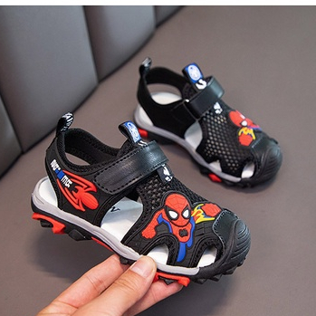 Juragan Junior [COD] Sandal SPIDBOX Sandal anak Laki-lak Import 26-36