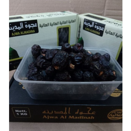 

Kurma Ajwa 500gram /Kurma Nabi Madinah Original