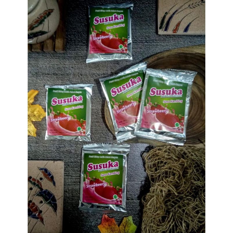 

Susu Kambing Rasa Strawbery (Krimer)