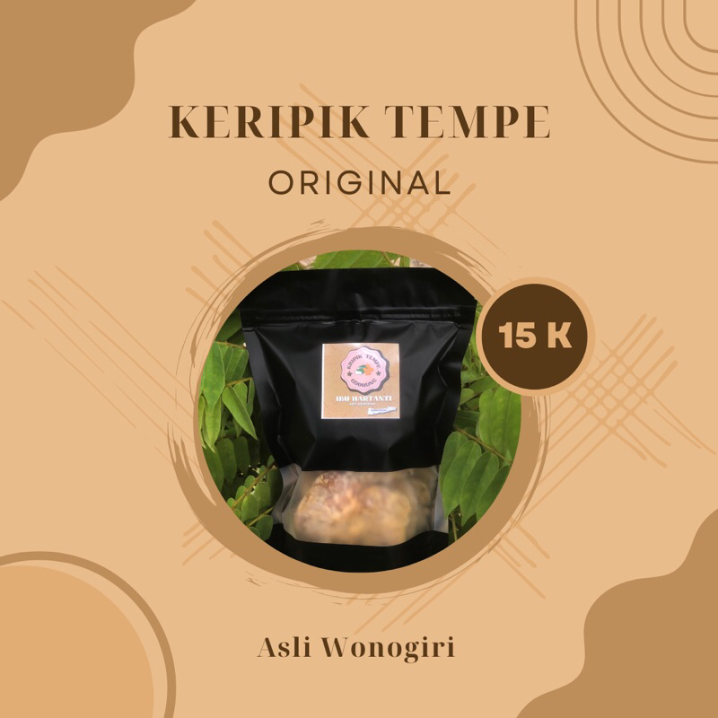 

KERIPIK TEMPE ORIGINAL