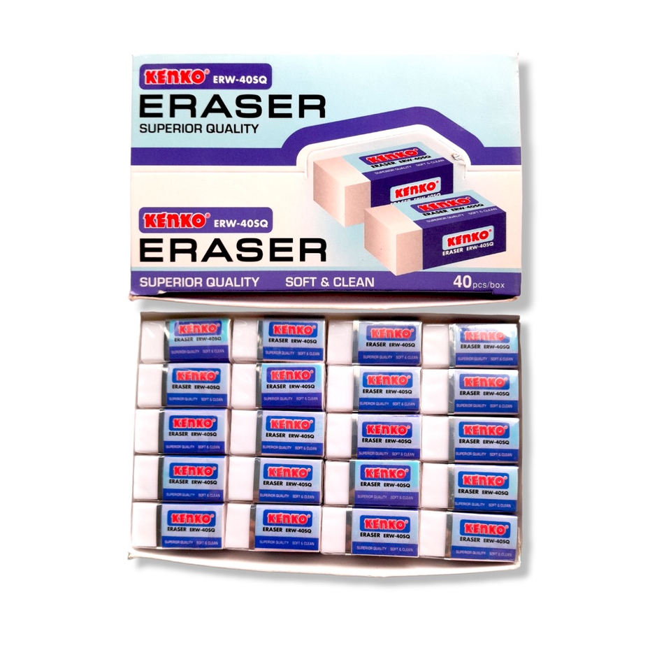 

[BOX] Kenko Eraser / Penghapus Pensil ERW-40 SQ