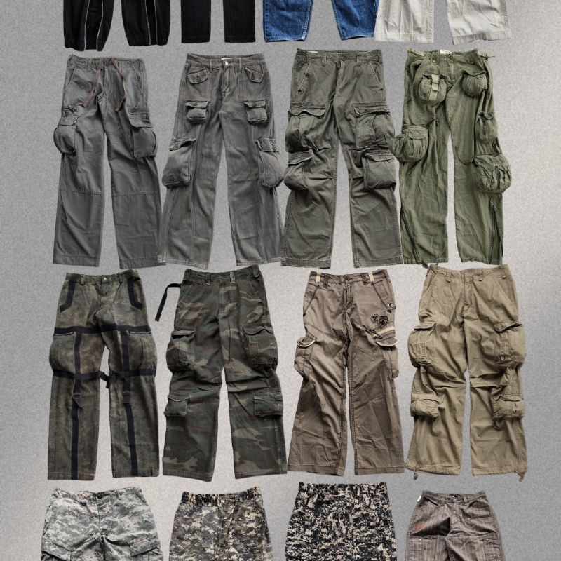 CARGOPANTS MULTI POCKET & TACTICAL CARGO