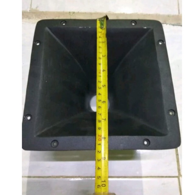 horn twitter baut 22X22cm bahan almunium diral