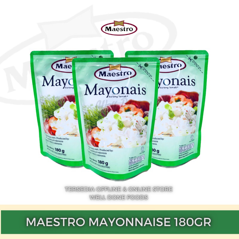 

Maestro Mayonaise 180gr