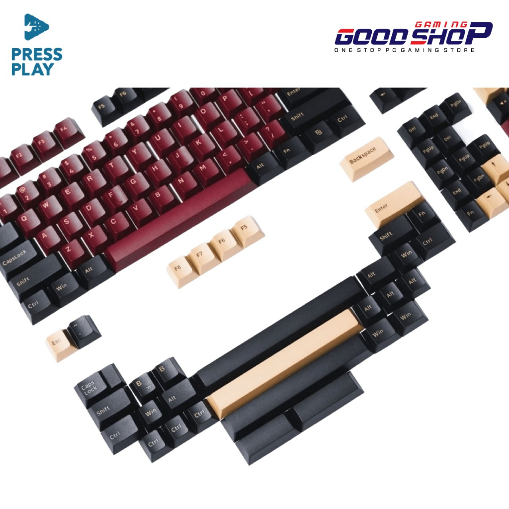 SCARLET PBT Doubleshot Keycaps Keycap Set