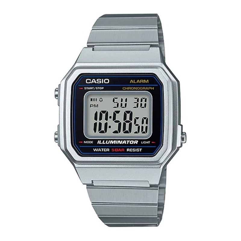 Casio Original B650WC B650WB B650WD CASIO JAM Tangan Unisex Stainless Steel original