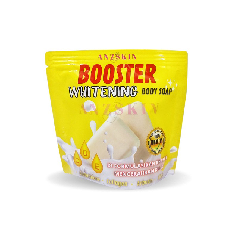 SABUN PEMUTIH, WHITENING BODY SOAP, SABUN BOOSTER, PEMUTIH BOOSTER