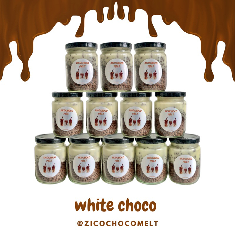 

WHITE CHOCO SNACK IN JAR ZICOCHOCO