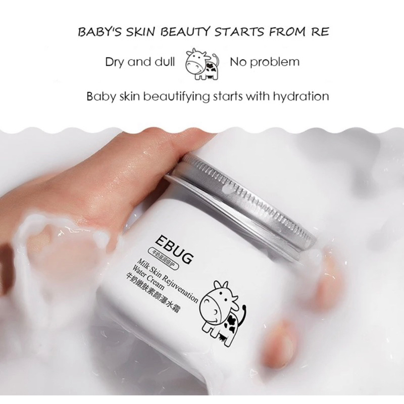 EBUG MILK SKIN REJUVENATION WATER CREAM 80 gram