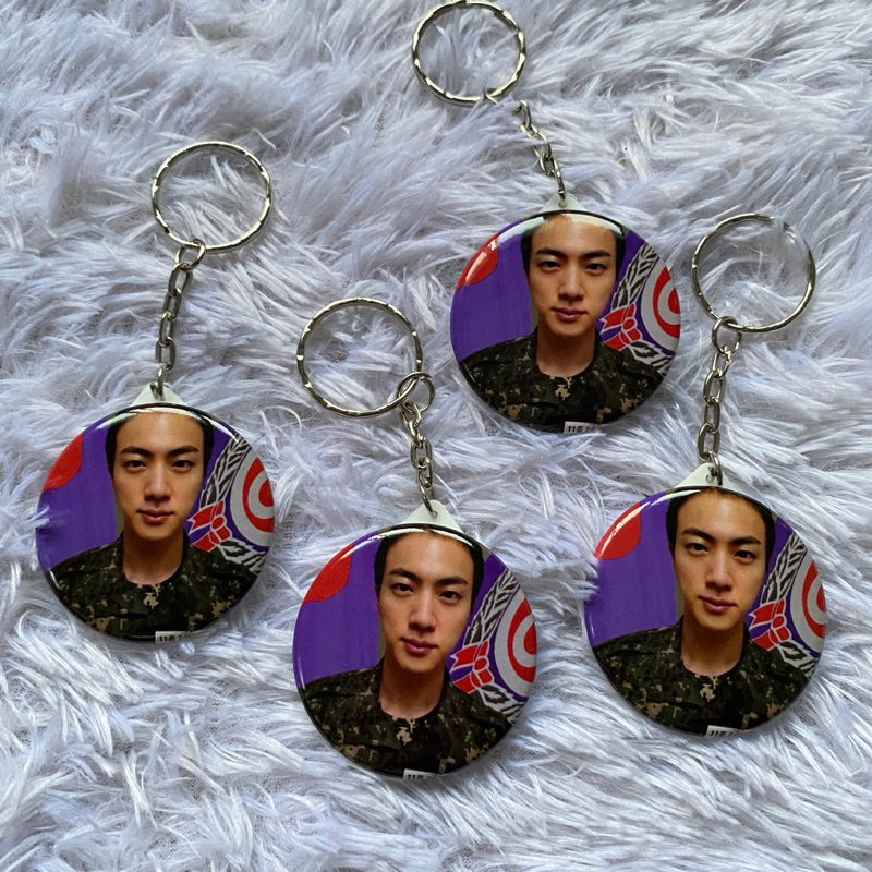 MIRROR KEYCHAIN BTS JIN WAMIL ENLISTMENT