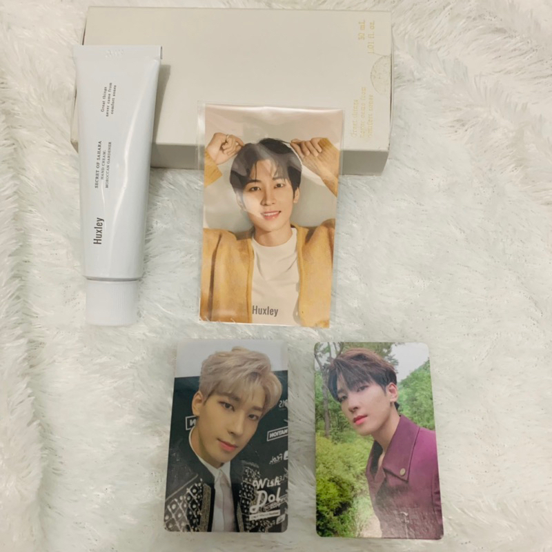 SEVENTEEN WONWOO PHOTOCARD SOCIAL CLUB HUXLEY HANDCREAM