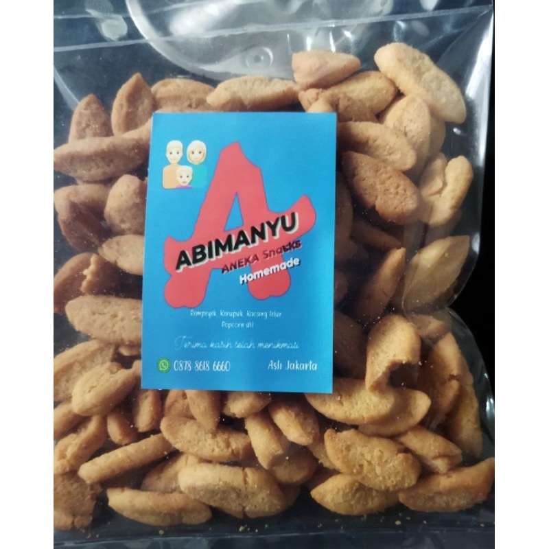 

Bijiketapang 500gr & kerupuk bawang 500gr