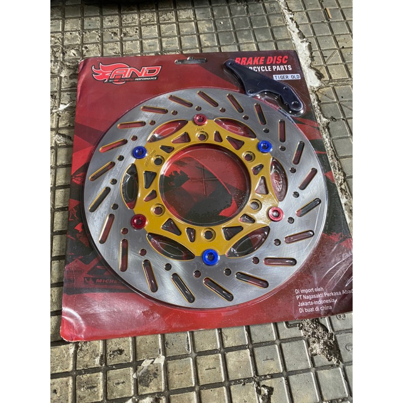 piringan cakram depan lebar 300'mm motor tiger old cb150r megapro dll