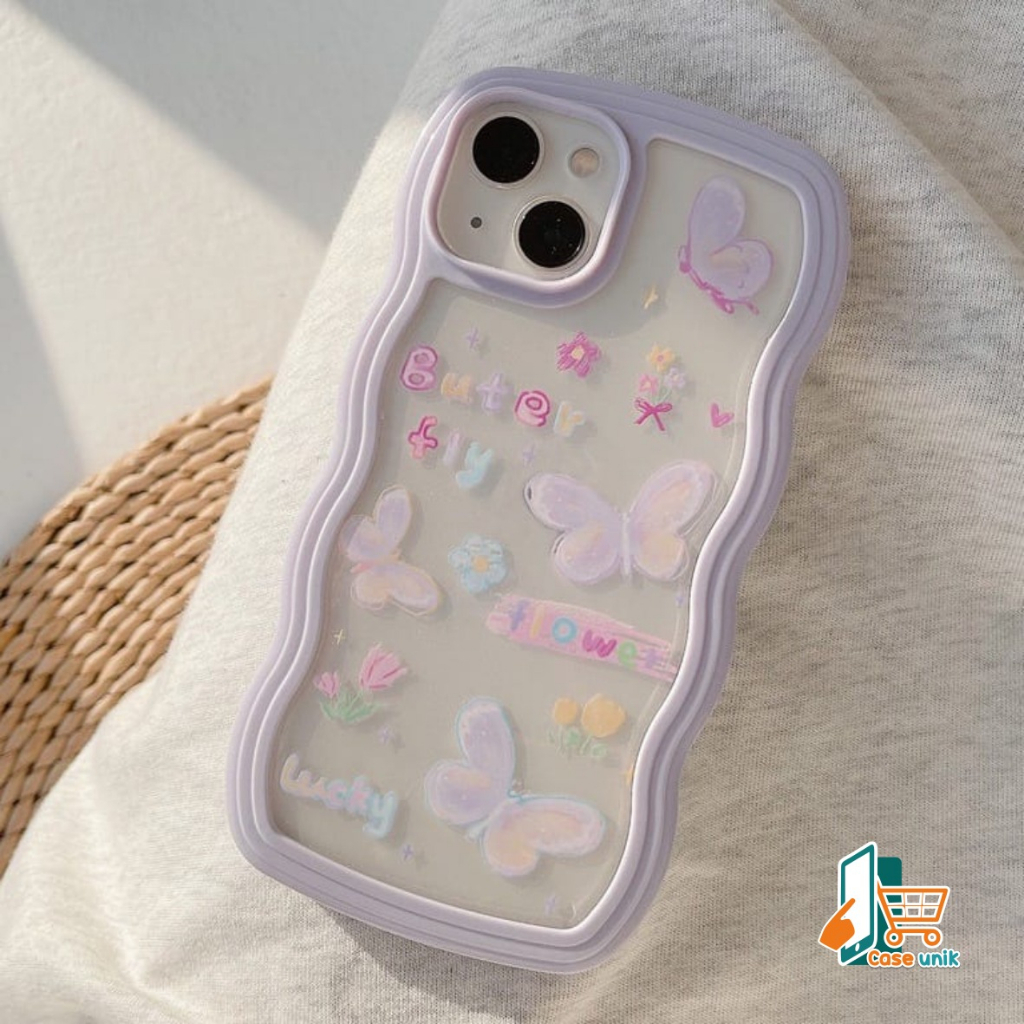 SS129 SOFTCASE MOTIF KARTUN KUPU KUPU FOR OPPO A16K A71 A74 A95 F19 A83 F1S A59 F5 YOUTH F7 F11 PRO RENO 8T 4G 4 4F F17 PRO 5 5F A94 F19 PRO 6 7 8 7Z A96 8 5G CS5139