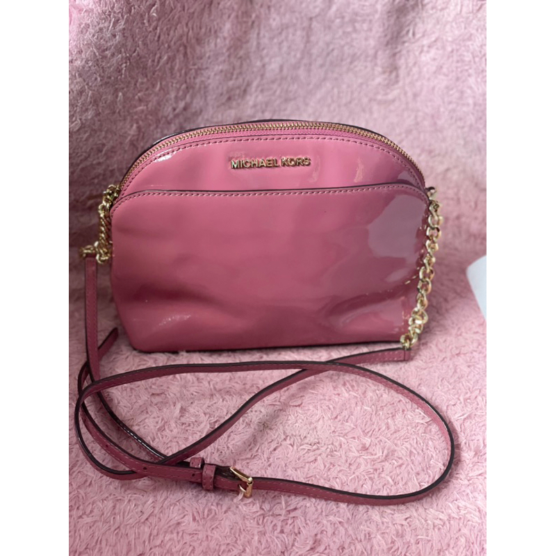 SOLD Preloved Tas MK Emmy Crossbody Tulip medium Authentic