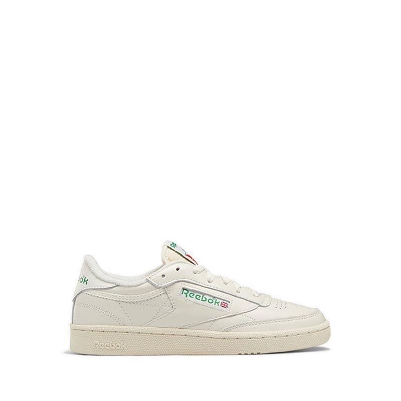 Reebok Club C 85 Vintage Unisex Sneakers Shoes-Chalk/Green REE10000317