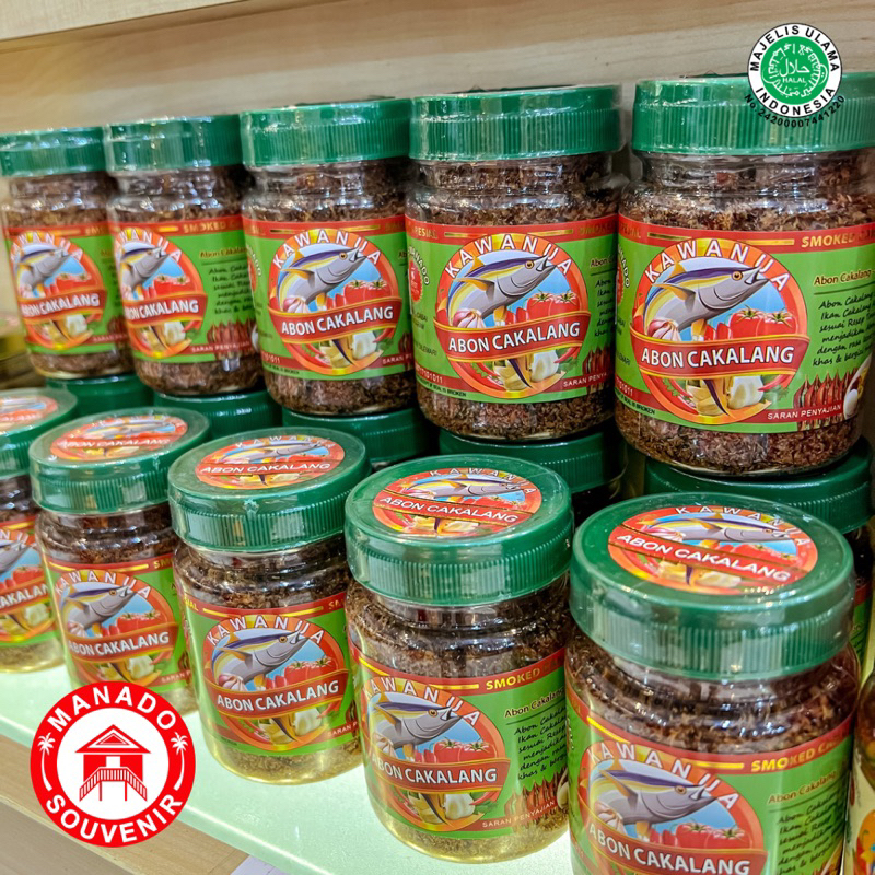 

ABON IKAN CAKALANG 100gr TIDAK PEDAS KAWANUA KHAS MANADO / MINAHASA