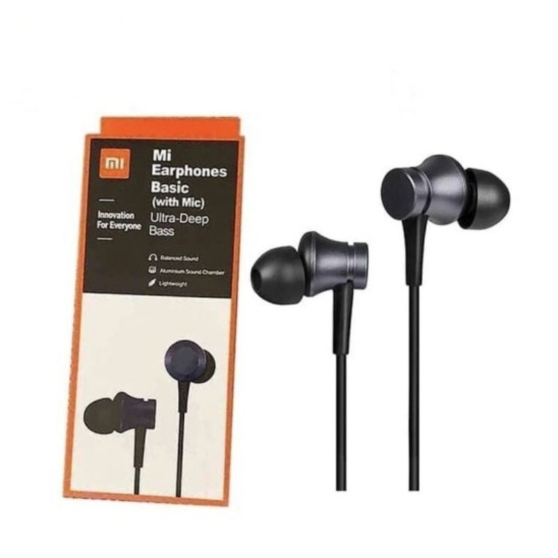 Headset Xiaomi Piston MIC Extra Bass Handsfree Xiaomi Piston MIC EXTRABASS Earphone Mi Piston MIC Extra Bass