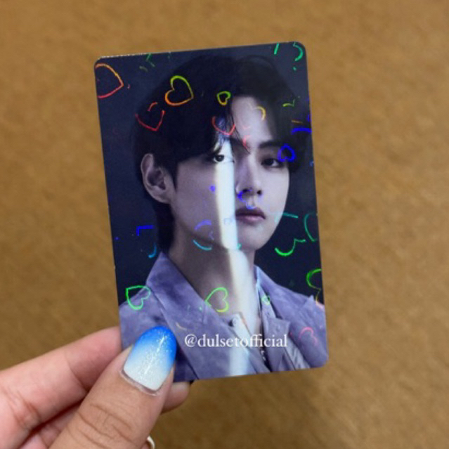 POB JAPAN PC BTS PROOF PHOTOCARD V HOLOGRAM