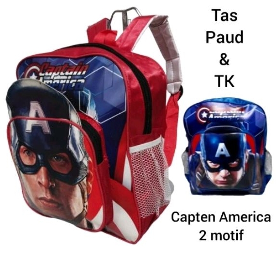 Tas Laki Laki Sekolah Paud & Sd | Tas Karakter Anak Laki Laki Terbaru | Tas Anak Paud Printing