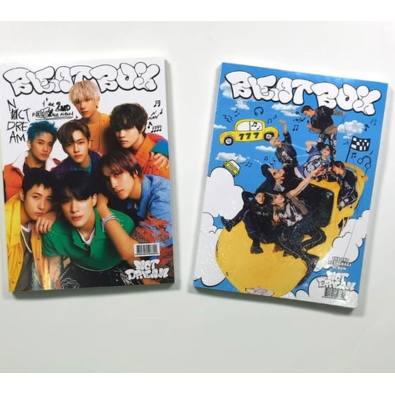 ALBUM NCT DREAM SEALED BEATBOX YOUNG STAR & NEW SCHOOL / ALBUM NCT DREAM BEATBOX SEALED