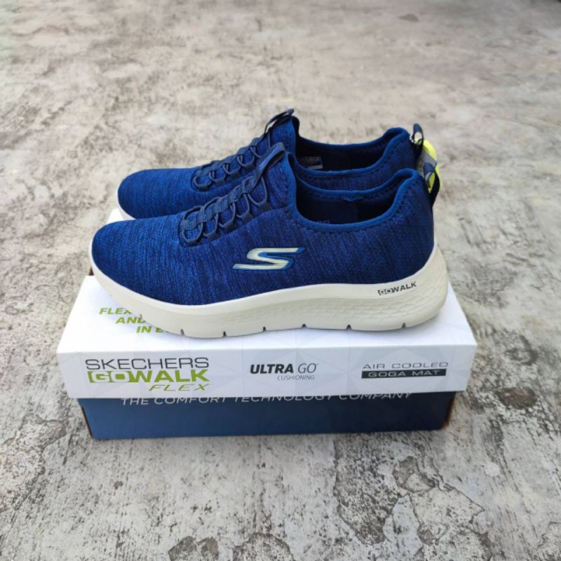 SKECHERS GO WALK FLEX NAVY/ BLUE