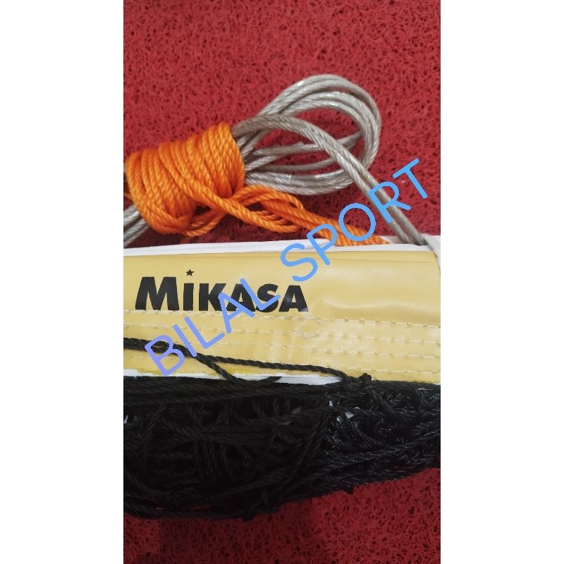 Net Voli Mikasa Super Gold selingi BAJA