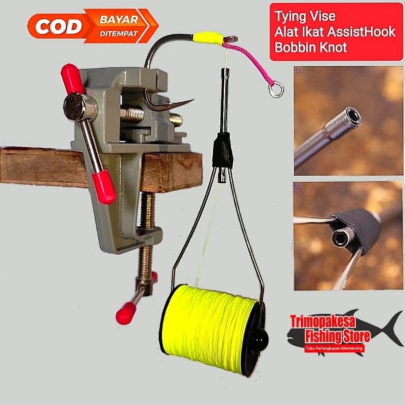 Alat Penjepit Assisthook / Penjepit Assisthook / Ragum Penjepit / Ragum Mini / Tying Vise / Penjepit