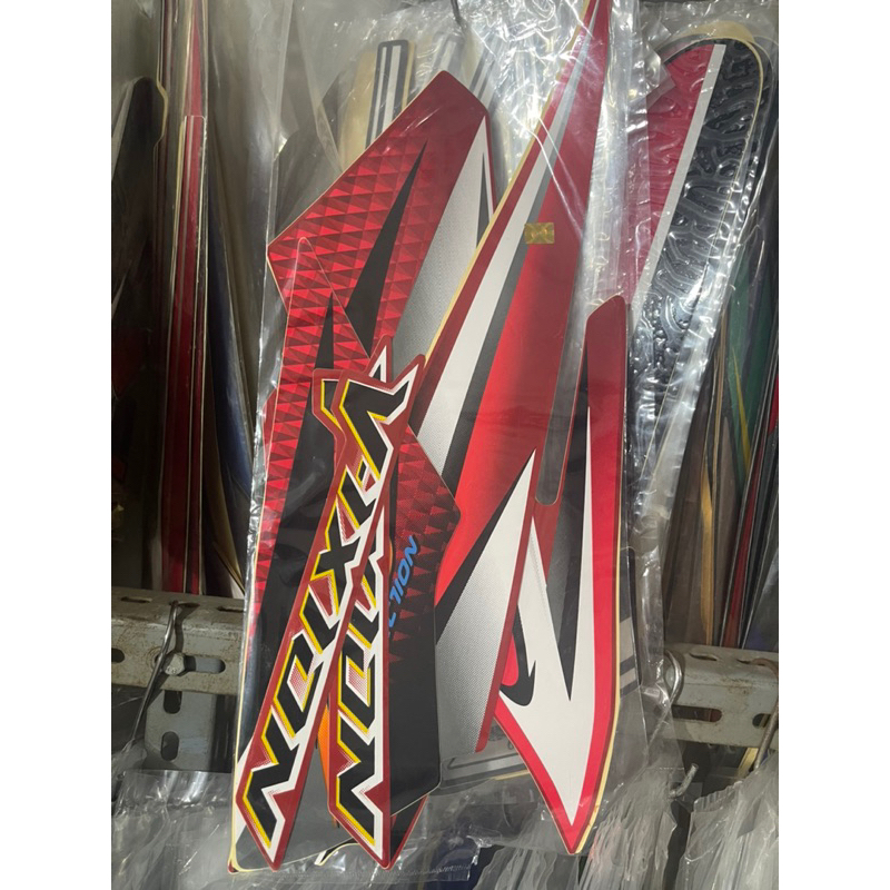 STIKER STRIPING MOTOR VIXION 2007