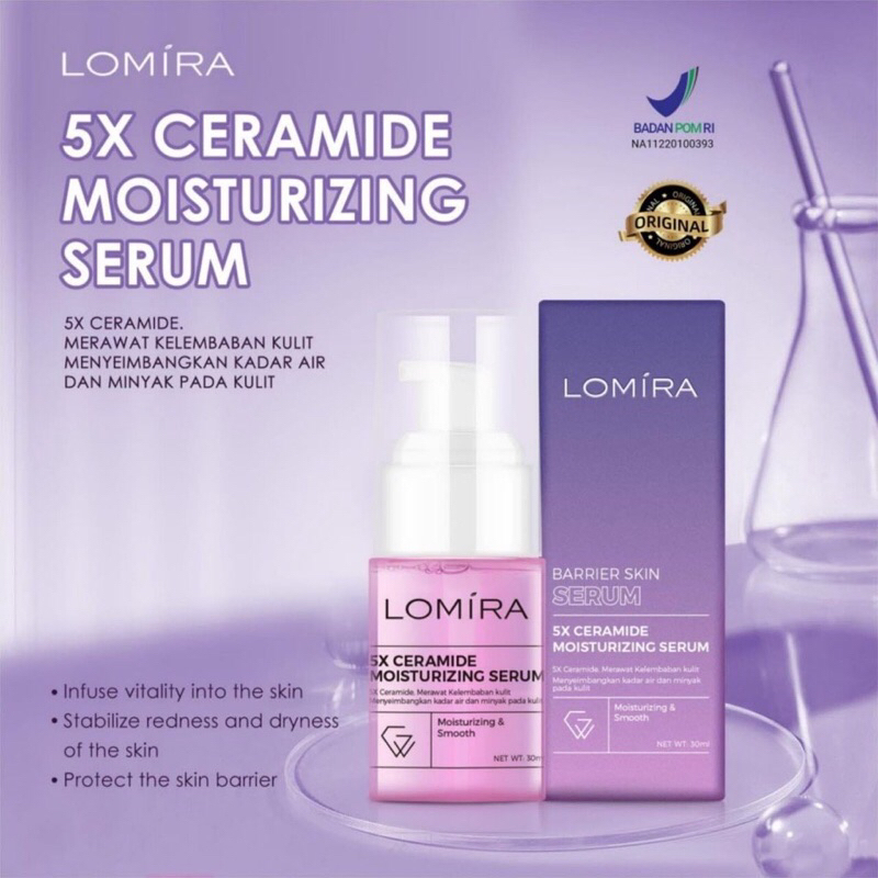 Lomira Skin Barrier 5x Ceramide Moisturizing Serum